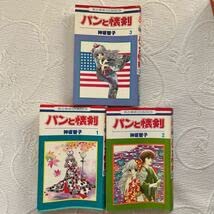 神坂智子　パンと懐剣 　全４巻　全て初版　　ワンオーナー！プレミア本！不揃い！ Amazon.co.jp: 絶版 初版本 パンと懐剣1～3 神坂智子 1978年発行